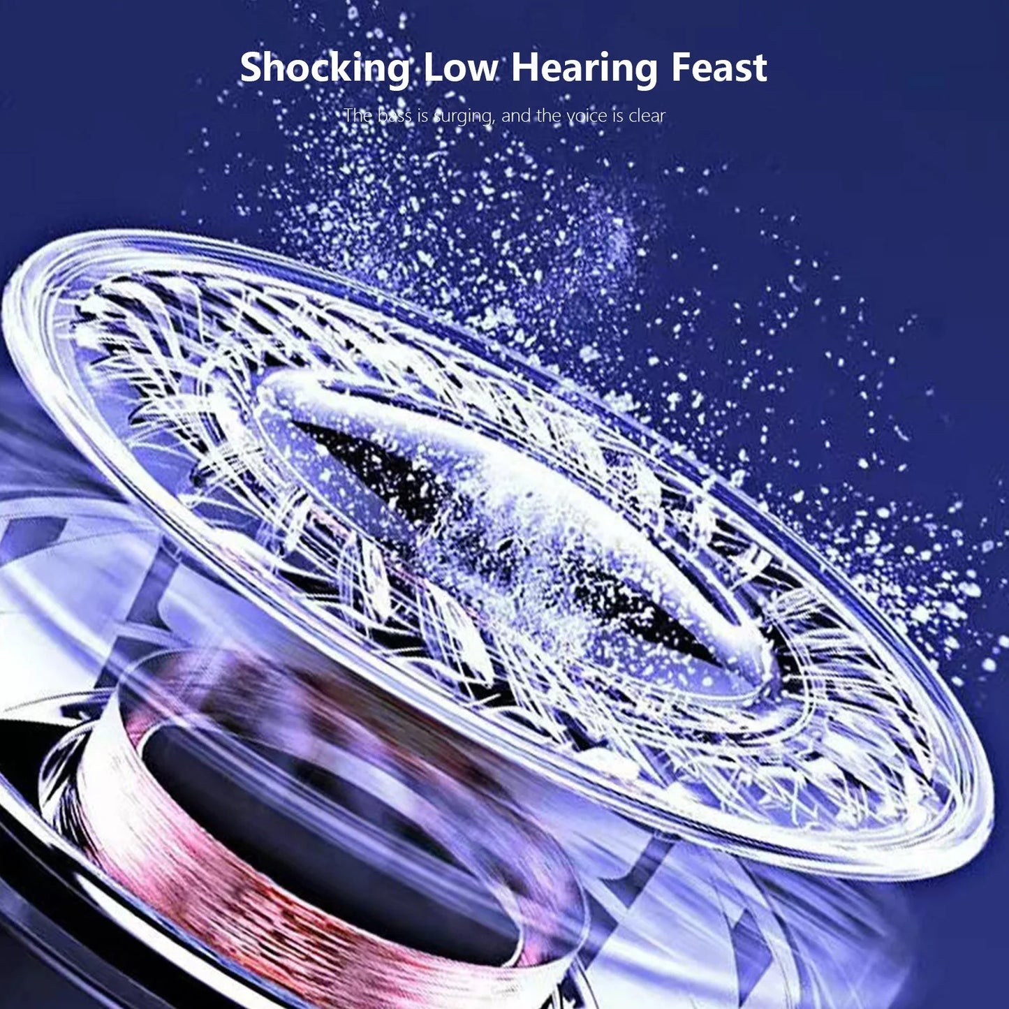 Up to 65% Off! Bluetooth 5.0 Colorful Streamer Audio Outdoor Portable Bluetooth Audio Subwoofer Surround Sound Hifi Speaker